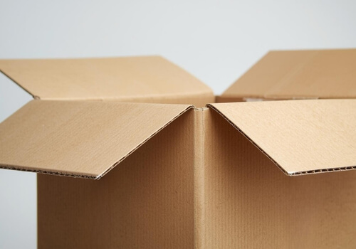 Paket bereit zu verpacken